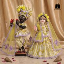radha krishna dress